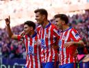 Soccer PIX: Atletico continue winning run