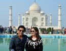 SEE: Tendulkars Visit The Taj Mahal