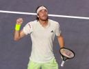 Tsitsipas to donate $1000 for every ace at...