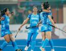 PIX: Udita stars as India make Olympic Qualifier semis