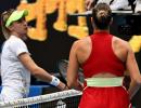 No handshakes as Sabalenka downs Ukraine's Tsurenko