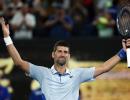 Ruthless Djokovic in quarters; Fritz stuns Tsitsipas