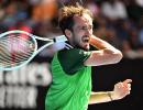 Gutsy Medvedev outlasts Hurkacz; Zverev stuns Alcaraz