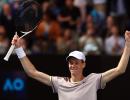 PHOTOS: Sinner stuns Djokovic to reach Aus Open final