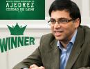 Anand credits wife after Leon Masters title win