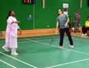 SEE: Prez Plays Badminton With Saina