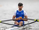 Rower Panwar finishes 4th in heat, moves to repechage