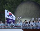 South Korea introduced as North Korea at Games opening