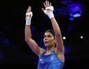 Nikhat Zareen enters pre-quarterfinals with gritty win