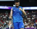 Debutant Prannoy off to good start in Paris Olympics