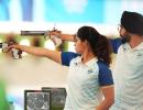 Bhaker-Sarabjot in mixed final; Heartbreak for Babuta