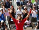 Olympics PIX: Djokovic eases past error-prone Nadal