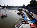 Men's triathlon postponed due to polluted Seine