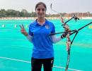 Archer Bhajan Kaur wins gold; qualifies for Paris Oly