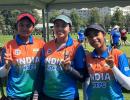 Indian women archers grab hat-trick of WC gold medals