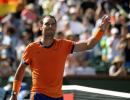 Nadal says 'not ready to play at the highest level'