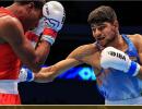 Boxer Nishant closes in on Paris Olympic berth