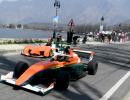 Dal Lake roars! F4 racing debuts in Srinagar