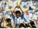 Maradona's Golden Ball trophy to be auctioned off