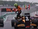 McLaren's Norris claims pole position for Brazilian GP