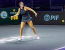 Sabalenka opens WTA Finals with sweep