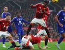 EPL PIX: United thrash Leicester; Ipswich stun Spurs