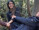 Saina's Masti In Bhutan!