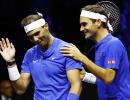 Federer's emotional tribute to retiring Nadal