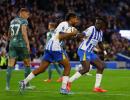 EPL PIX: Brighton stun Spurs; Chelsea, United held