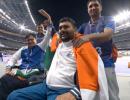 Amit Saroha gets 'gurudakshina' at Paris Paralympics