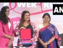 Sindhu goes pink for breast cancer awareness!