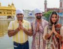 Olympic medalist Bhaker finds peace at Golden Temple