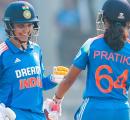 Smriti, Pratika, Harleen shine as India pile up 281/7