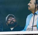 Surprise! Rohit makes unexpected appearance at Oval