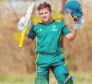 Van Schalkwyk first player to hit double century in Youth ODIs