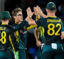 Australia down West Indies to sweep T20 series