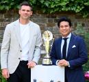 'I feel out of place': Anderson on sharing trophy with Sachin