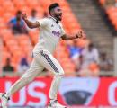 PICS: Siraj has West Indies reeling at lunch on Day 1
