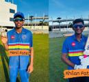 Patel pair help India U19 take small lead over Aus U19