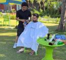 Pant Stumps Fans With Outdoor Salon Pix