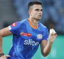 Arjun Tendulkar dismisses Samit Dravid!