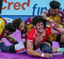 Bharat, Vijay help Telugu Titans pip Gujarat Giants