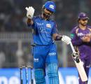 MI Captain Hardik Pandya Fined For 'Knocking Bails With Force'