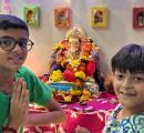 The Home With Two Ganpati Bappas