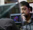 Sensex pares losses, ends up 64 points