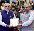 Vaishnaw presents first made-in-India chip to Modi at Semicon 2025