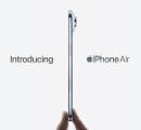 Apple launches iPhone Air, its thinnest phone ever