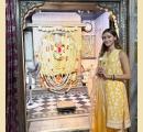 Ananya's Temple Visit
