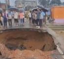 Portion of bridge collapses in Bihar's Jamui