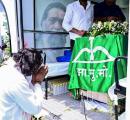 Shibu Soren cremated with state honors in native village